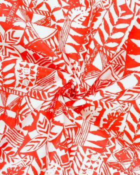 Polynesian fabric MAOHIS Red - Tissushop